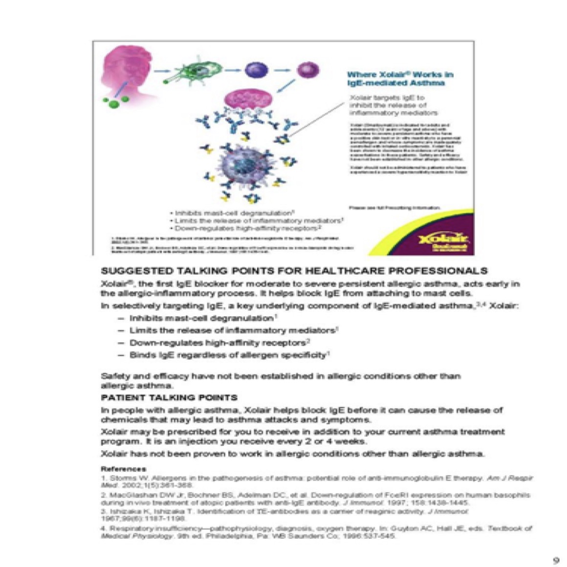 This flip-chart presentation helped nurse educators explain a new type of allergy medicine to colleagues and patients.
(Page 9 of 11)